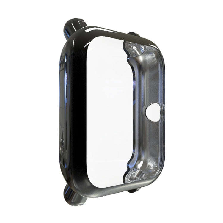 Electroplating TPU Protective Case for Xiaomi Huami Amazfit Bip Lite Version 20mm(Black)