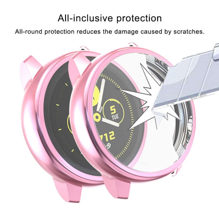 For Samsung Active Watch Full Coverage TPU Protective Case(Pink)