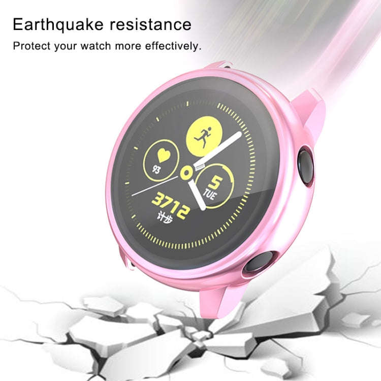 For Samsung Active Watch Full Coverage TPU Protective Case(Pink)