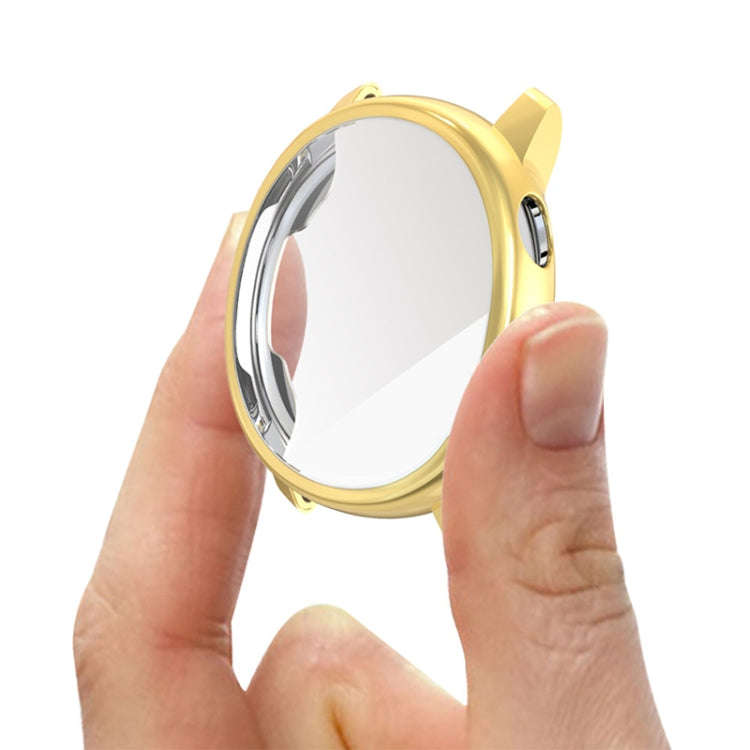 For Samsung Active Watch Full Coverage TPU Protective Case(Gold)