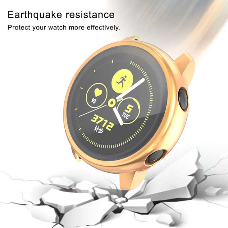For Samsung Active Watch Full Coverage TPU Protective Case(Rose Gold)
