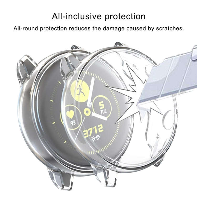 For Samsung Active Watch Full Coverage TPU Protective Case(Transparent)