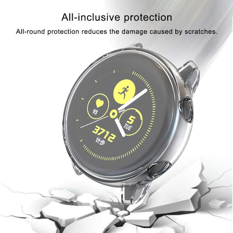 For Samsung Active Watch Full Coverage TPU Protective Case(Transparent)