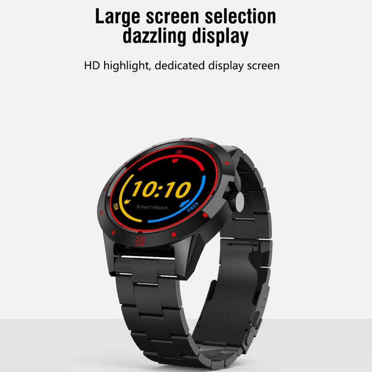 N6 Smart Watch 1.3 inch TFT Screen MTK2502C Bluetooth4.0, Stainless Steel Watch Band, Support Hea...