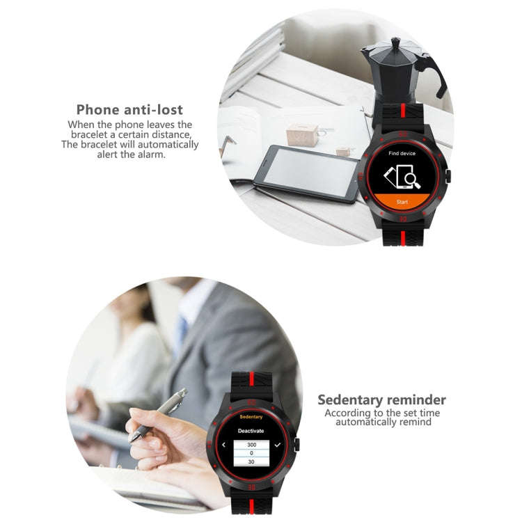 N6 Smart Watch 1.3 inch TFT Screen MTK2502C Bluetooth4.0, Silicone Watch Band, Support Heart Rate...