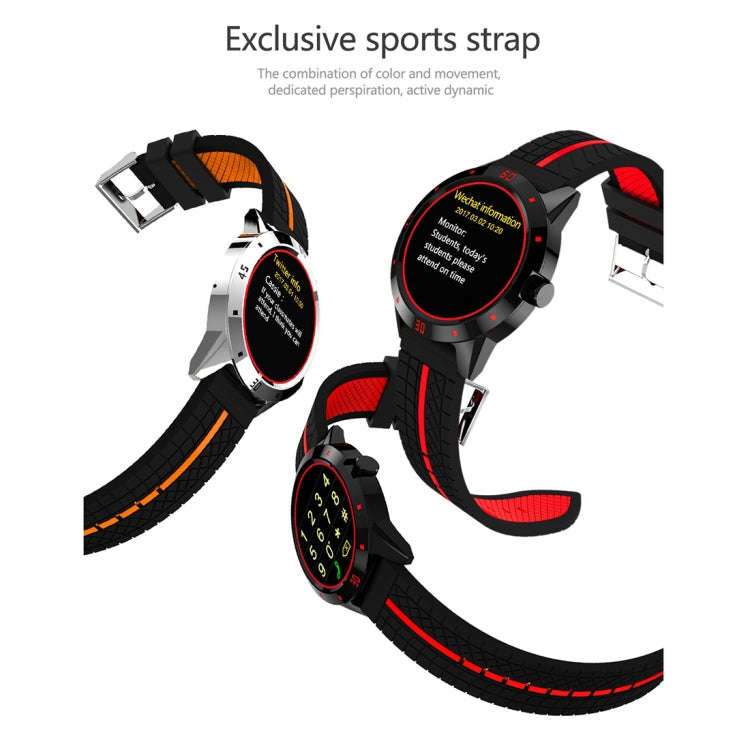 N6 Smart Watch 1.3 inch TFT Screen MTK2502C Bluetooth4.0, Silicone Watch Band, Support Heart Rate...