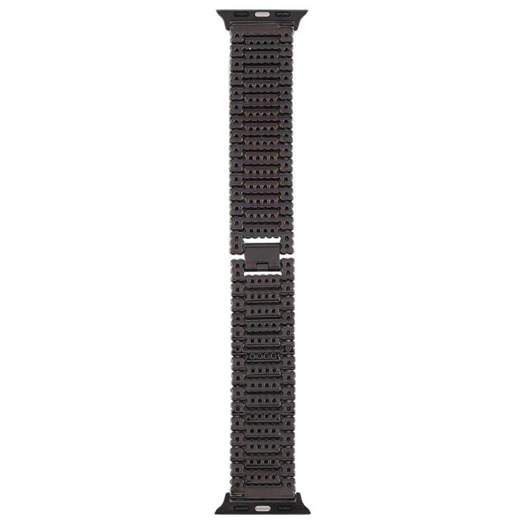 For Apple Watch Series 7 41mm / 6 & SE & 5 & 4 40mm / 3 & 2 & 1 38mm Nine Beads Stainless Steel W...