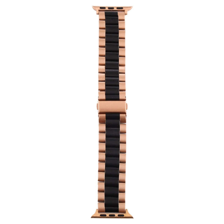 For Apple Watch Series 7 45mm / 6 & SE & 5 & 4 44mm / 3 & 2 & 1 42mm Stainless Steel Wrist Strap ...