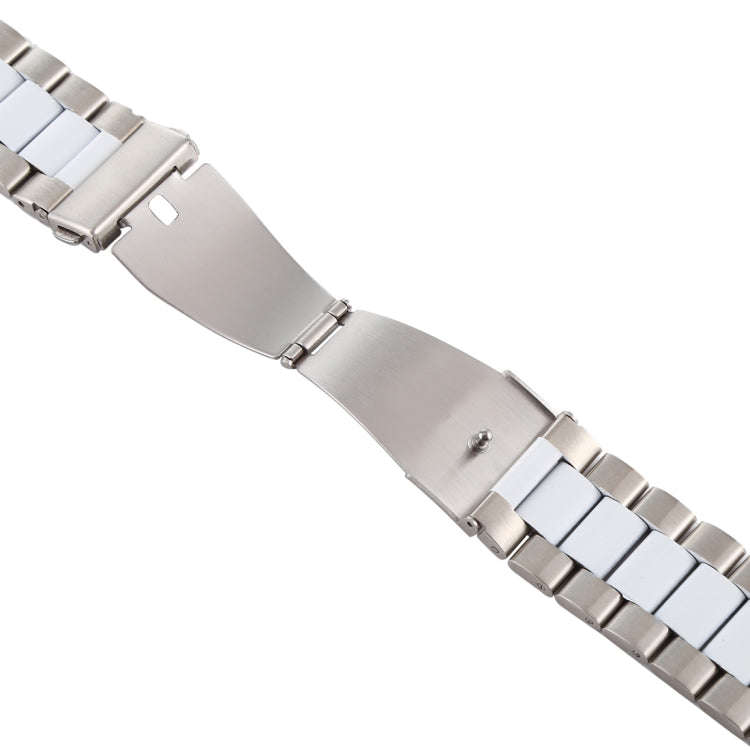 For Apple Watch Series 7 45mm / 6 & SE & 5 & 4 44mm / 3 & 2 & 1 42mm Stainless Steel Wrist Strap ...