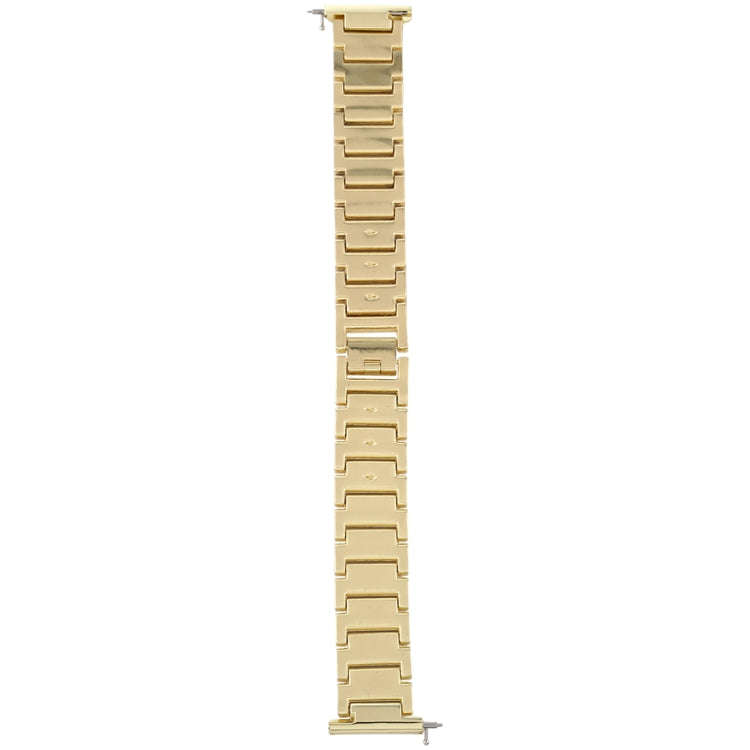 For Fitbit Versa Diamond-studded Stainless Steel  Watch Band(Gold)