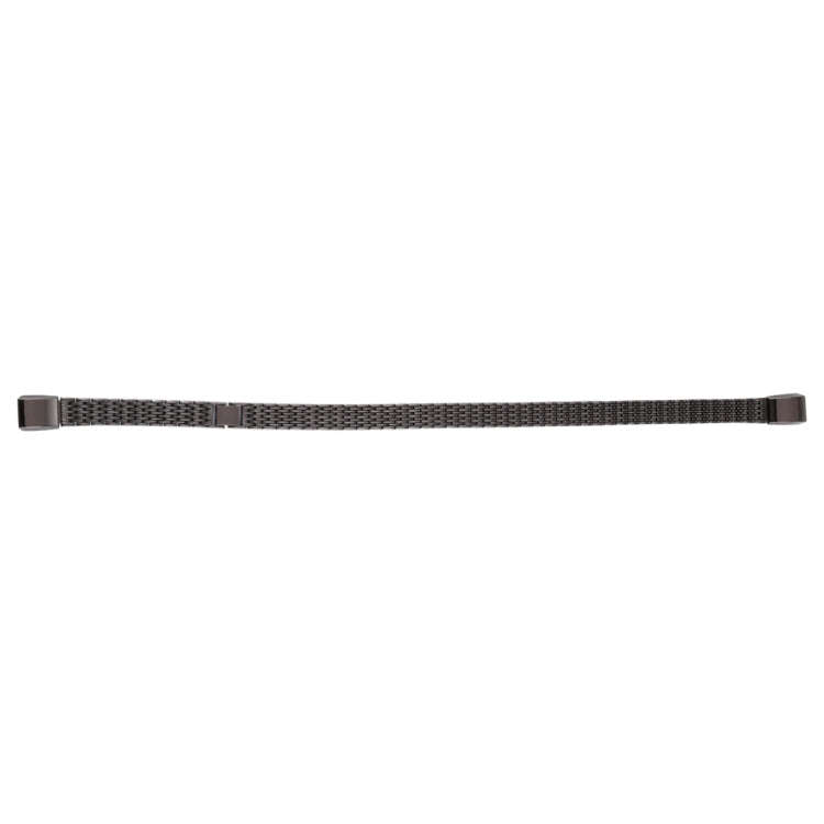 For Fitbit Alta Stainless Steel  Watch Band(Black)