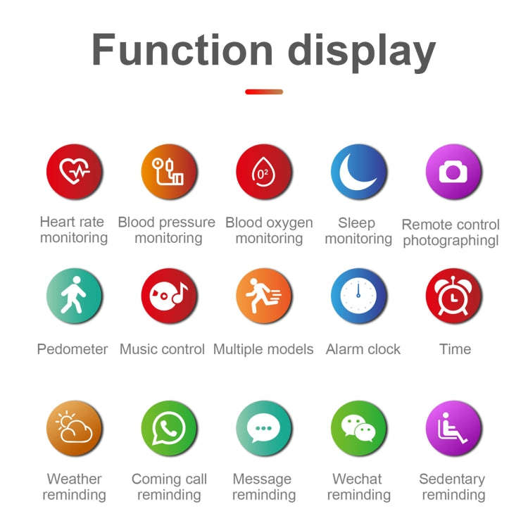 M88 Smart Watch for Men, Support Heart Rate / Blood Pressure / Oxygen Monitoring & Sleep Monitori...