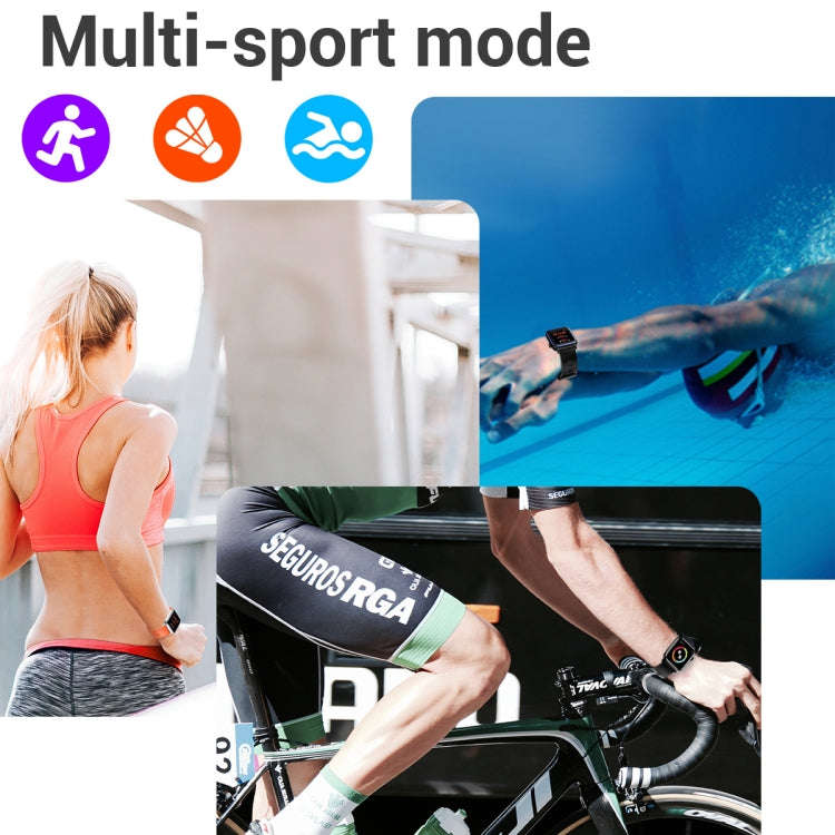 SE02 Bluetooth Smart Sports Watch, Support Heart Rate / Blood Pressure / Blood Oxygen Monitoring ...
