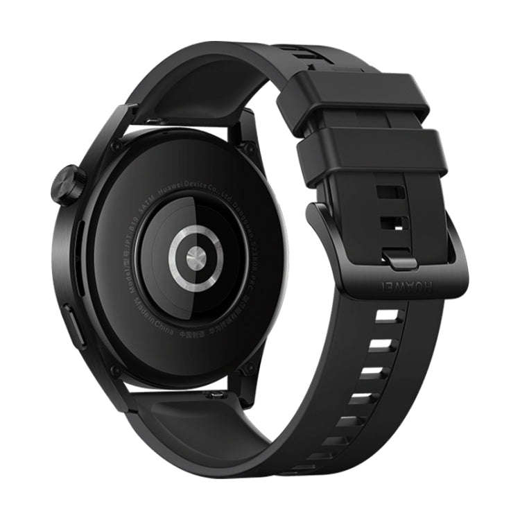 HUAWEI WATCH GT 3 Smart Watch 46mm Rubber Wristband, 1.43 inch AMOLED Screen, Support Heart Rate ...