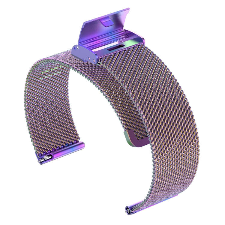 18mm Metal Mesh Wrist Strap Watch Band for Fossil Female Sport / Charter HR / Gen 4 Q Venture HR ...