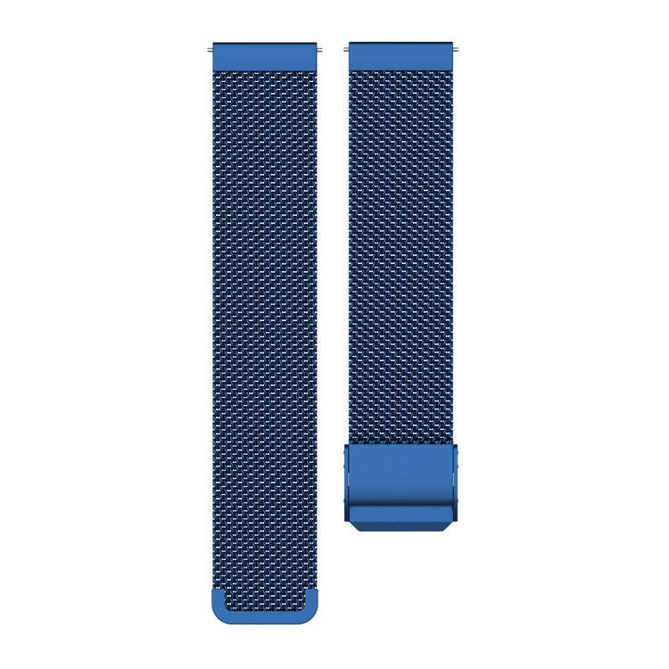 18mm Metal Mesh Wrist Strap Watch Band for Fossil Female Sport / Charter HR / Gen 4 Q Venture HR ...