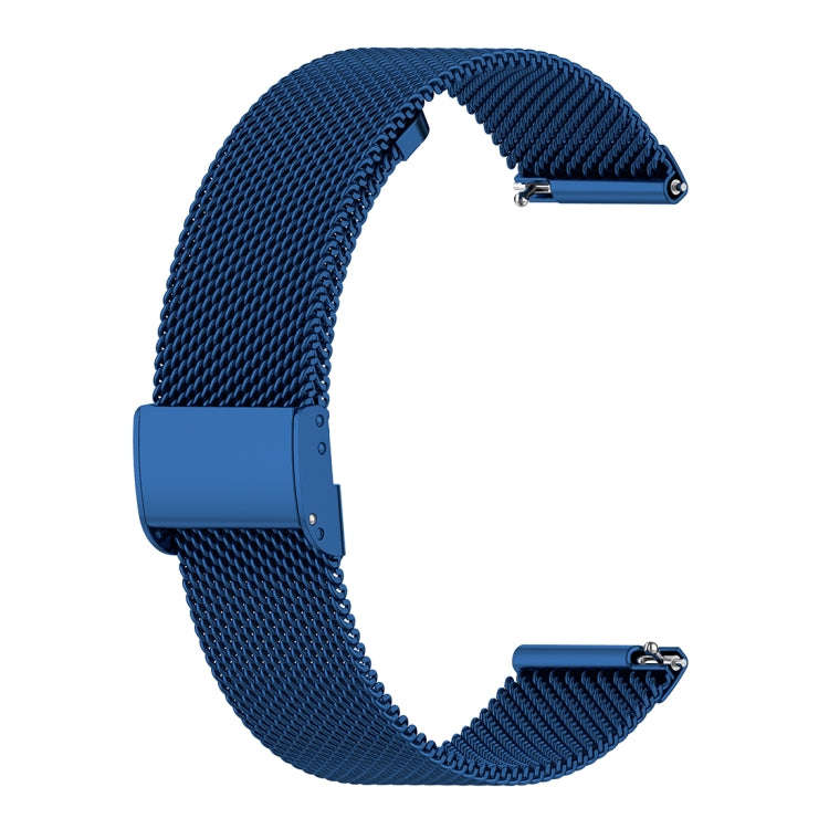 18mm Metal Mesh Wrist Strap Watch Band for Fossil Female Sport / Charter HR / Gen 4 Q Venture HR ...