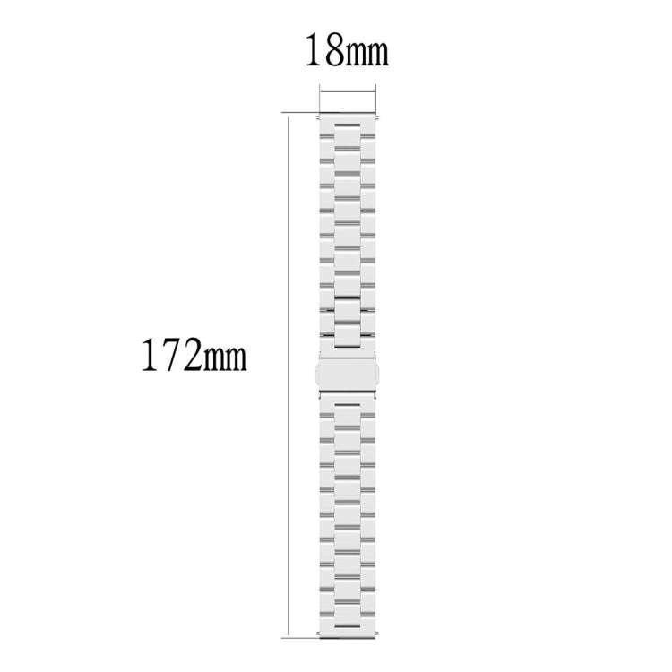 18mm Steel Wrist Strap Watch Band for Fossil Female Sport / Charter HR / Gen 4 Q Venture HR (Colour)