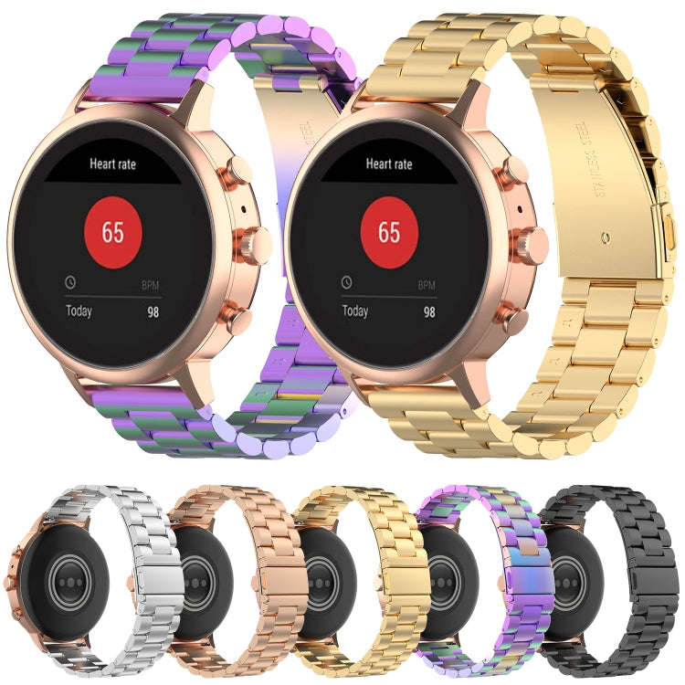 18mm Steel Wrist Strap Watch Band for Fossil Female Sport / Charter HR / Gen 4 Q Venture HR (Colour)