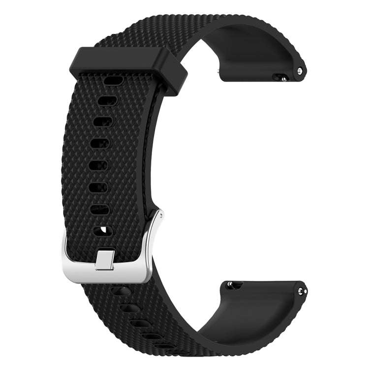 18mm Texture Silicone Wrist Strap Watch Band for Fossil Female Sport / Charter HR / Gen 4 Q Ventu...