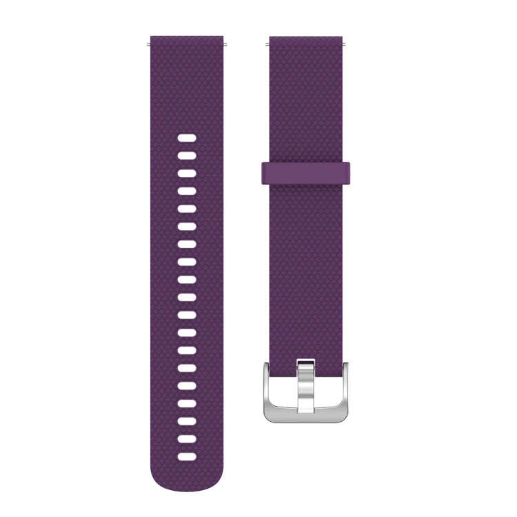 18mm Texture Silicone Wrist Strap Watch Band for Fossil Female Sport / Charter HR / Gen 4 Q Ventu...