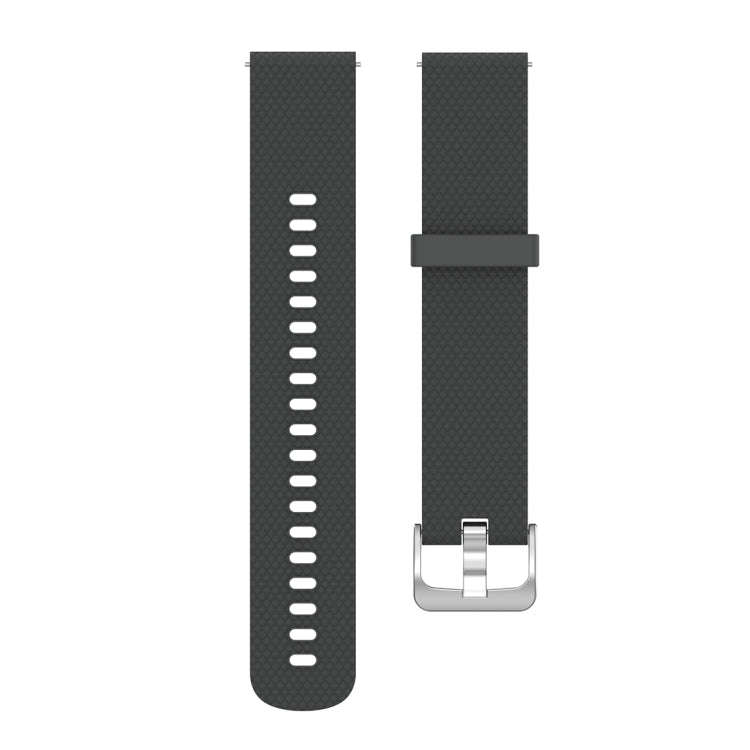 18mm Texture Silicone Wrist Strap Watch Band for Fossil Female Sport / Charter HR / Gen 4 Q Ventu...