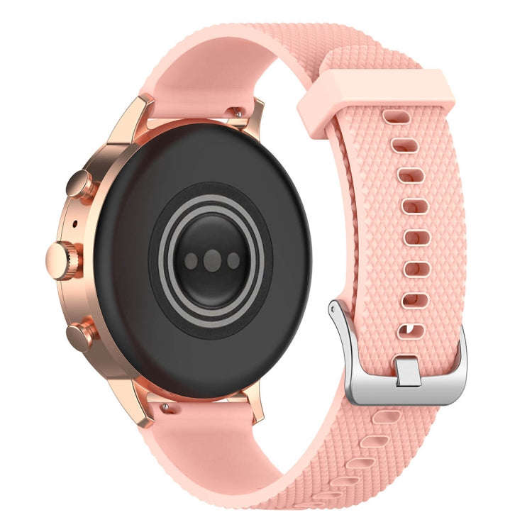 18mm Texture Silicone Wrist Strap Watch Band for Fossil Female Sport / Charter HR / Gen 4 Q Ventu...