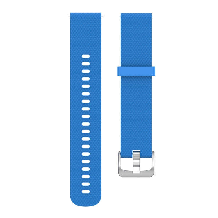 18mm Texture Silicone Wrist Strap Watch Band for Fossil Female Sport / Charter HR / Gen 4 Q Ventu...