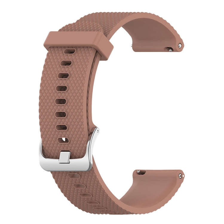 18mm Texture Silicone Wrist Strap Watch Band for Fossil Female Sport / Charter HR / Gen 4 Q Ventu...