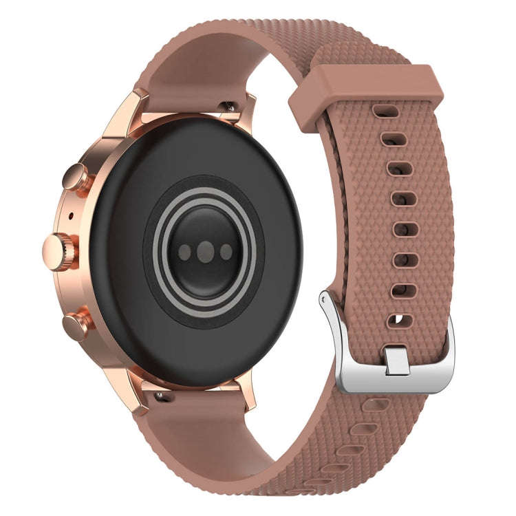 18mm Texture Silicone Wrist Strap Watch Band for Fossil Female Sport / Charter HR / Gen 4 Q Ventu...
