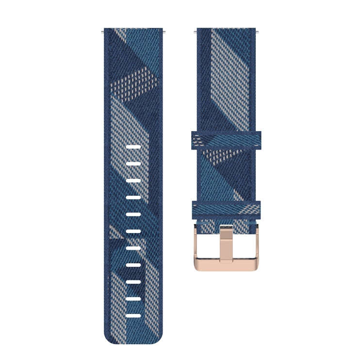20mm Stripe Weave Nylon Wrist Strap Watch Band for Huami Amazfit GTR 42mm / GTS / BIP / BIP Lite(...