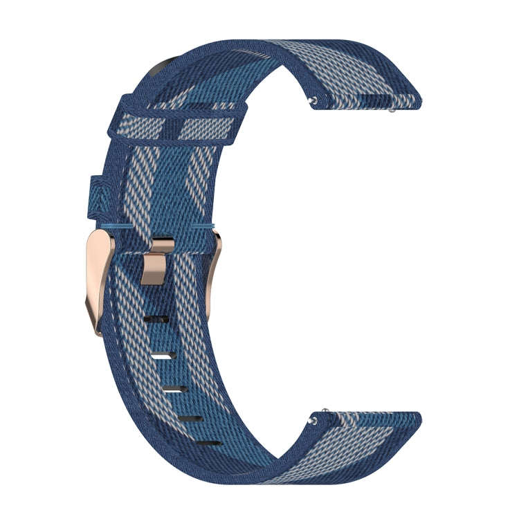 20mm Stripe Weave Nylon Wrist Strap Watch Band for Huami Amazfit GTR 42mm / GTS / BIP / BIP Lite(...