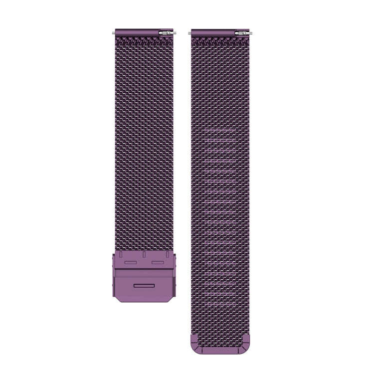 22mm Metal Mesh Wrist Strap Watch Band for Fossil Gen 5 Carlyle / Gen 5 Julianna / Gen 5 Garrett ...