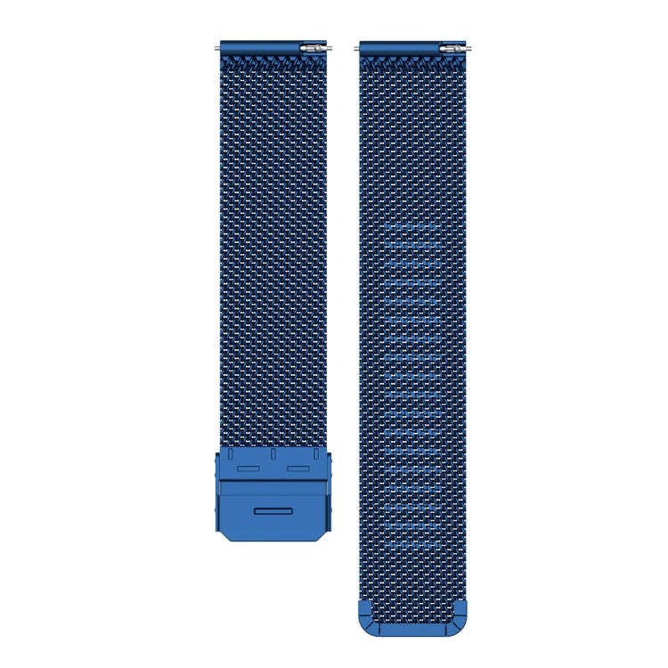 22mm Metal Mesh Wrist Strap Watch Band for Fossil Gen 5 Carlyle / Gen 5 Julianna / Gen 5 Garrett ...