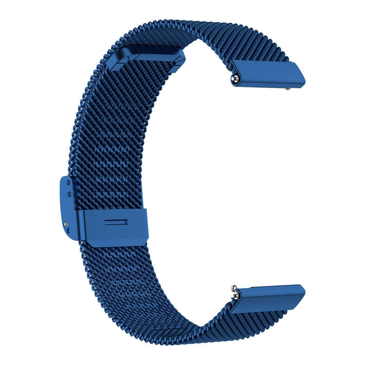 22mm Metal Mesh Wrist Strap Watch Band for Fossil Gen 5 Carlyle / Gen 5 Julianna / Gen 5 Garrett ...