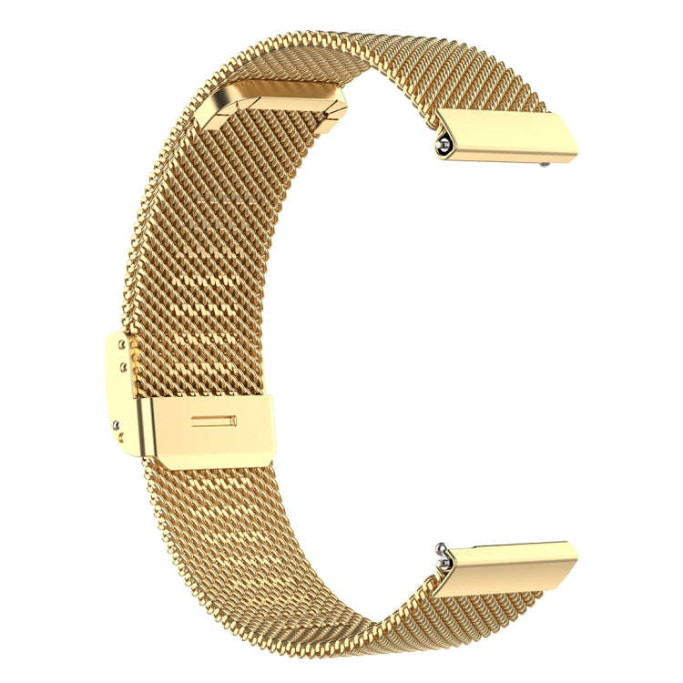 22mm Metal Mesh Wrist Strap Watch Band for Fossil Gen 5 Carlyle / Gen 5 Julianna / Gen 5 Garrett ...
