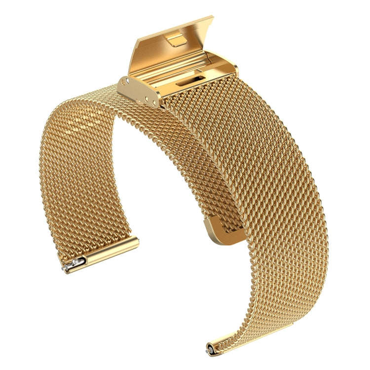 22mm Metal Mesh Wrist Strap Watch Band for Fossil Gen 5 Carlyle / Gen 5 Julianna / Gen 5 Garrett ...