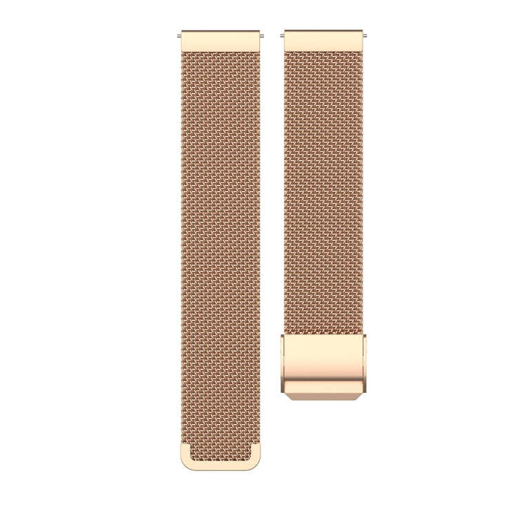 22mm Metal Mesh Wrist Strap Watch Band for Fossil Gen 5 Carlyle / Gen 5 Julianna / Gen 5 Garrett ...