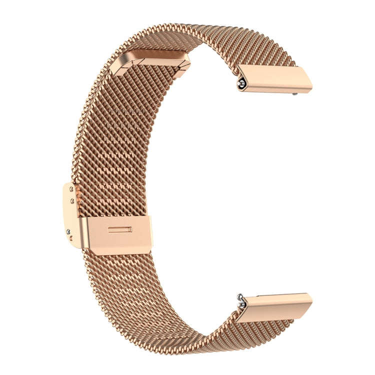 22mm Metal Mesh Wrist Strap Watch Band for Fossil Gen 5 Carlyle / Gen 5 Julianna / Gen 5 Garrett ...