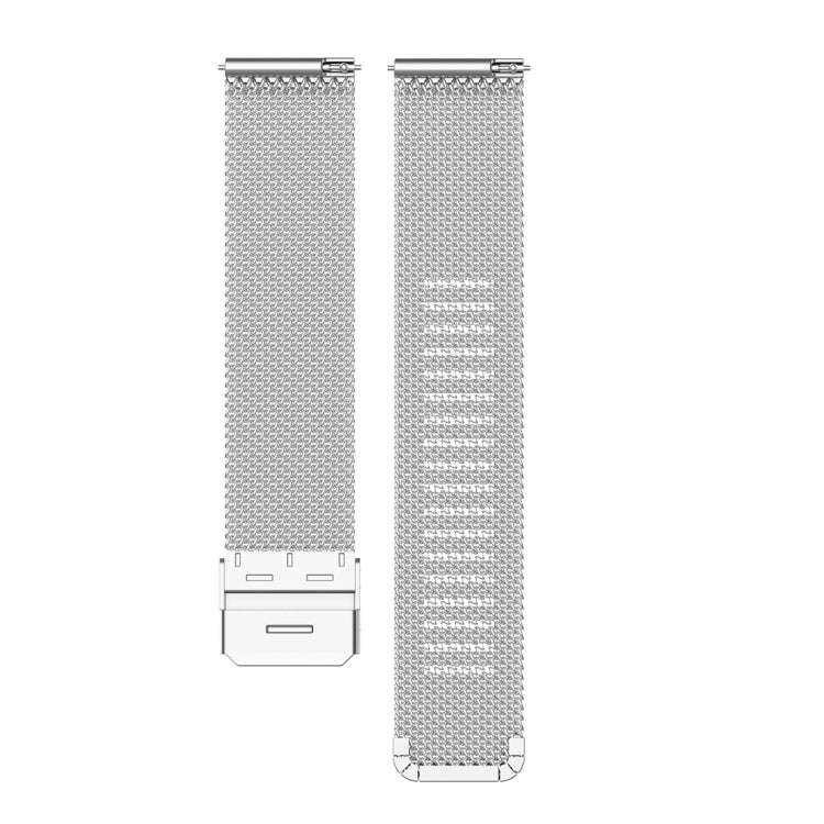 22mm Metal Mesh Wrist Strap Watch Band for Fossil Gen 5 Carlyle / Gen 5 Julianna / Gen 5 Garrett ...