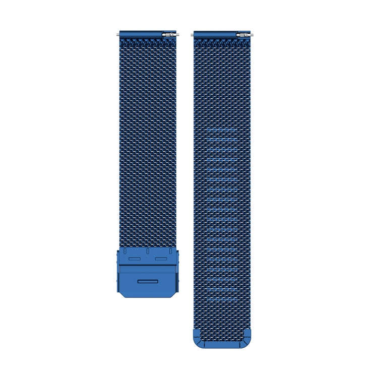 22mm Metal Mesh Wrist Strap Watch Band for Fossil Hybrid Smartwatch HR, Male Gen 4 Explorist HR, ...