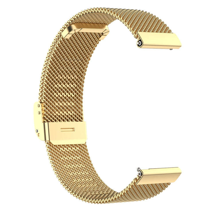 22mm Metal Mesh Wrist Strap Watch Band for Fossil Hybrid Smartwatch HR, Male Gen 4 Explorist HR, ...