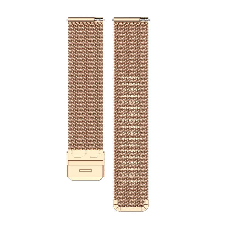 22mm Metal Mesh Wrist Strap Watch Band for Fossil Hybrid Smartwatch HR, Male Gen 4 Explorist HR, ...