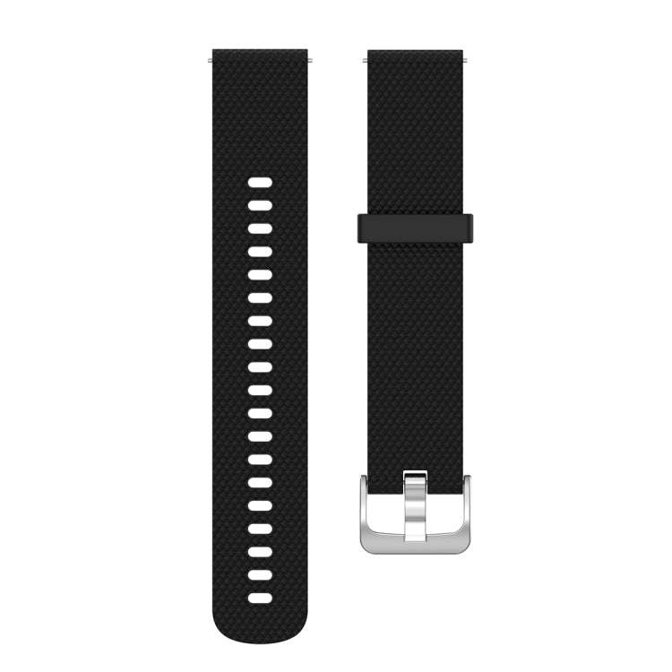 22mm Texture Silicone Wrist Strap Watch Band for Fossil Gen 5 Carlyle, Gen 5 Julianna, Gen 5 Garr...