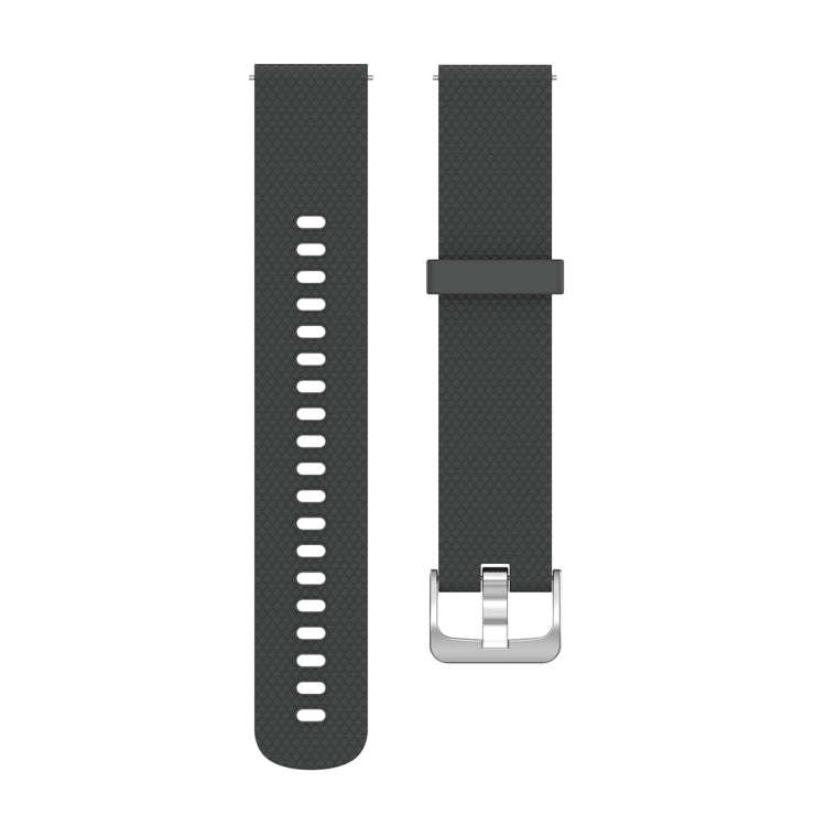 22mm Texture Silicone Wrist Strap Watch Band for Fossil Gen 5 Carlyle, Gen 5 Julianna, Gen 5 Garr...