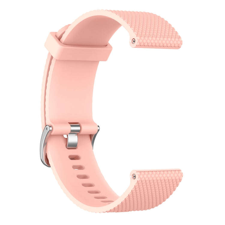 22mm Texture Silicone Wrist Strap Watch Band for Fossil Gen 5 Carlyle, Gen 5 Julianna, Gen 5 Garr...