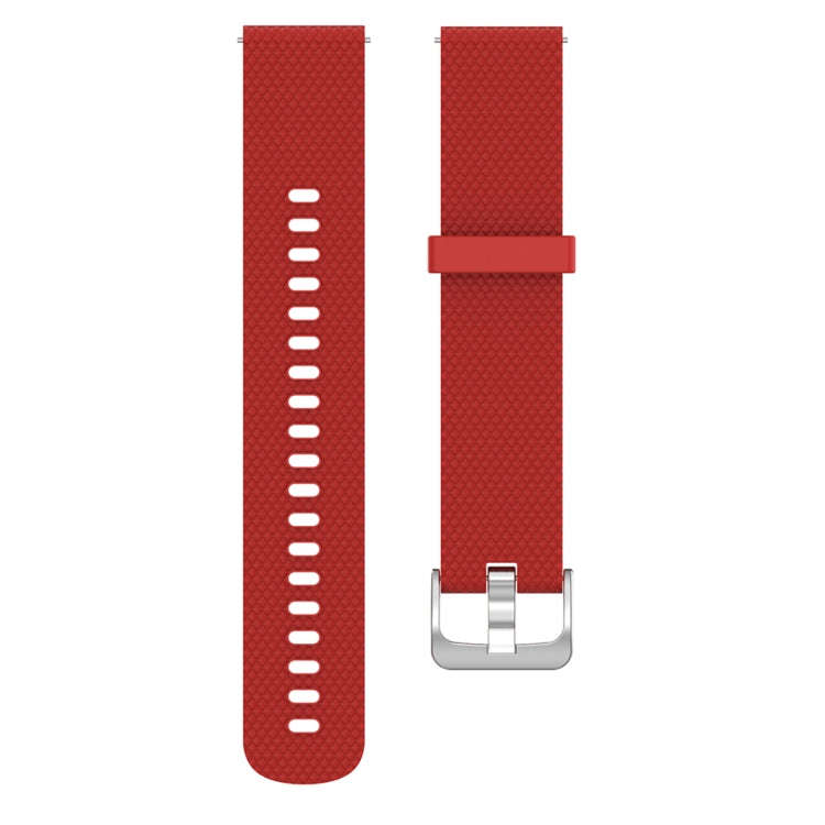 22mm Texture Silicone Wrist Strap Watch Band for Fossil Gen 5 Carlyle, Gen 5 Julianna, Gen 5 Garr...