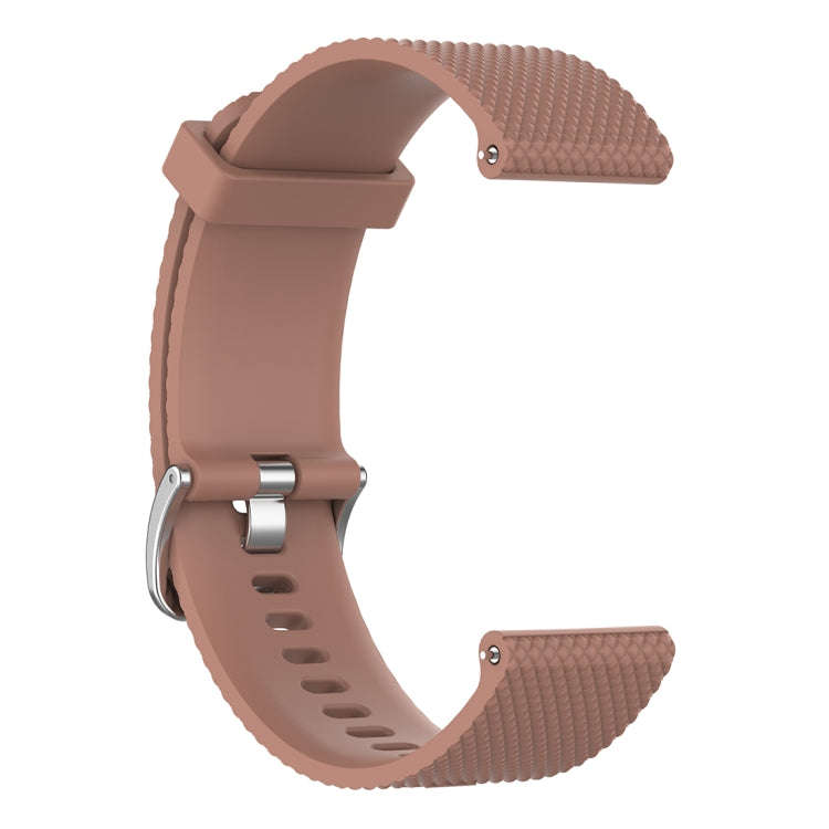 22mm Texture Silicone Wrist Strap Watch Band for Fossil Gen 5 Carlyle, Gen 5 Julianna, Gen 5 Garr...