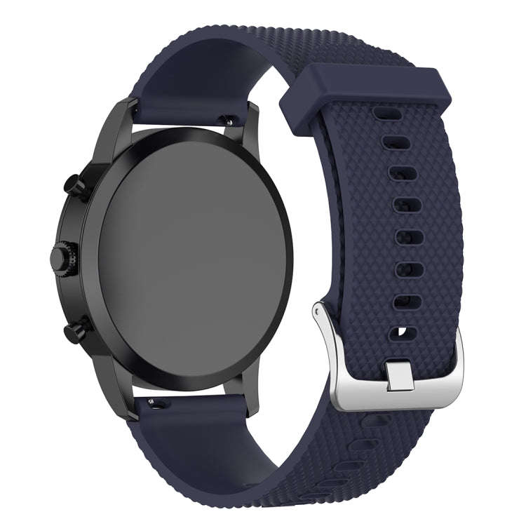 22mm Texture Silicone Wrist Strap Watch Band for Fossil Hybrid Smartwatch HR, Male Gen 4 Exploris...