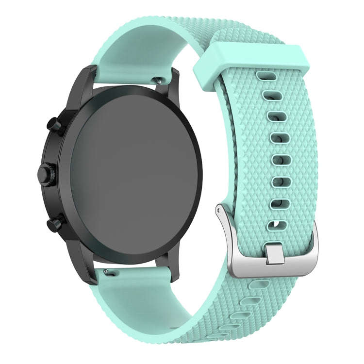 22mm Texture Silicone Wrist Strap Watch Band for Fossil Hybrid Smartwatch HR, Male Gen 4 Exploris...